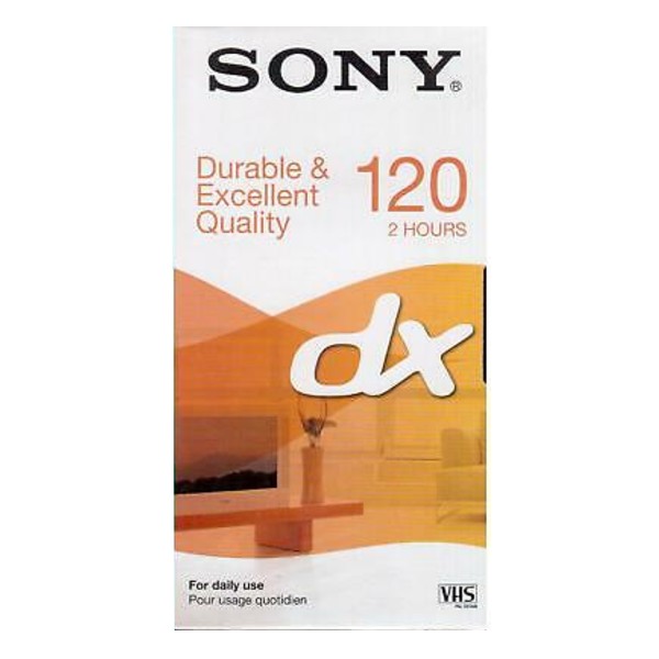 Sony Video Cassetta VHS E-120DXH Sony Video Cassetta VHS E-120DXH